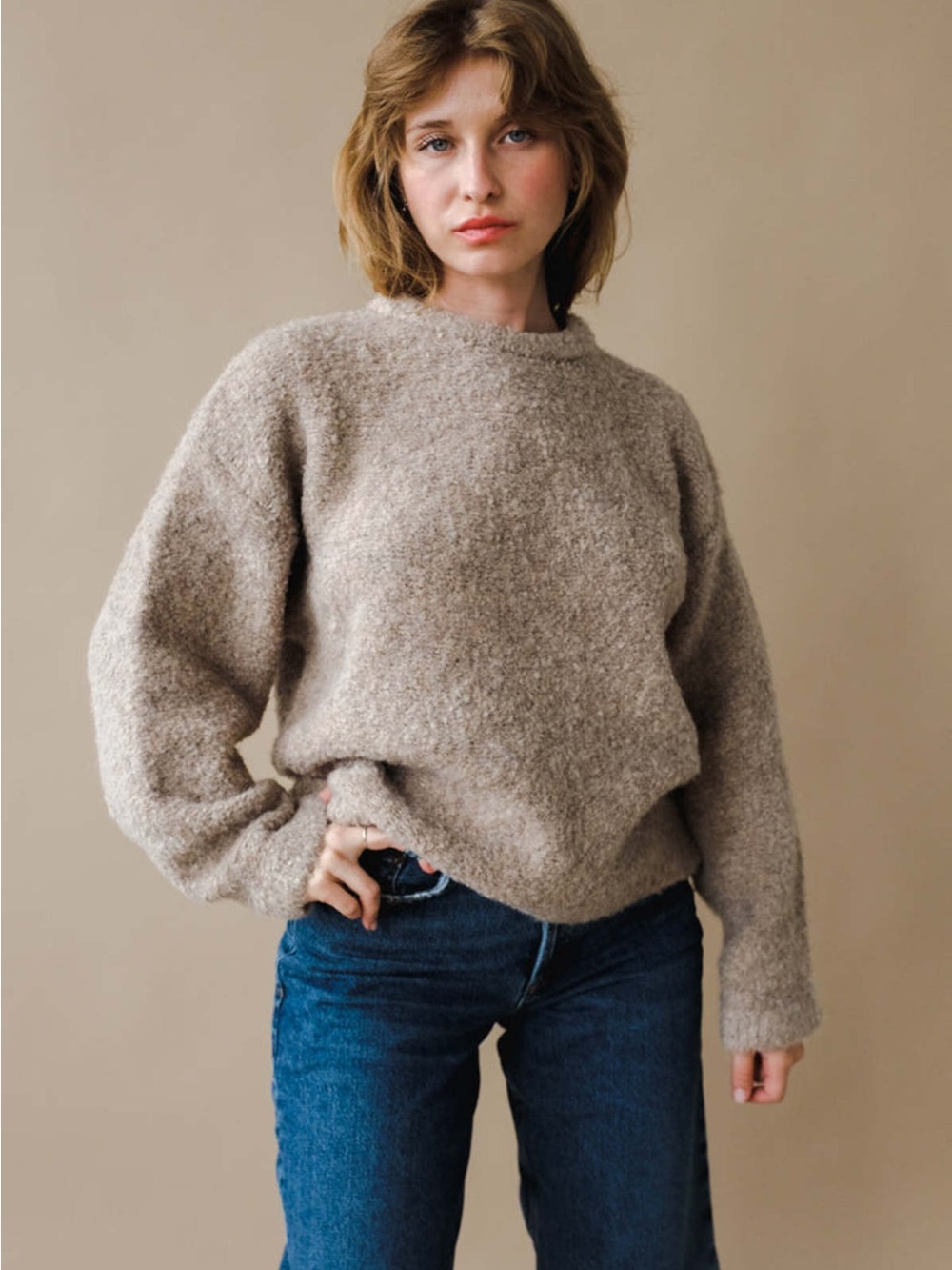 Le Bon Shoppe Envie Sweater — Mushroom